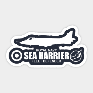 Royal Navy Sea Harrier Sticker